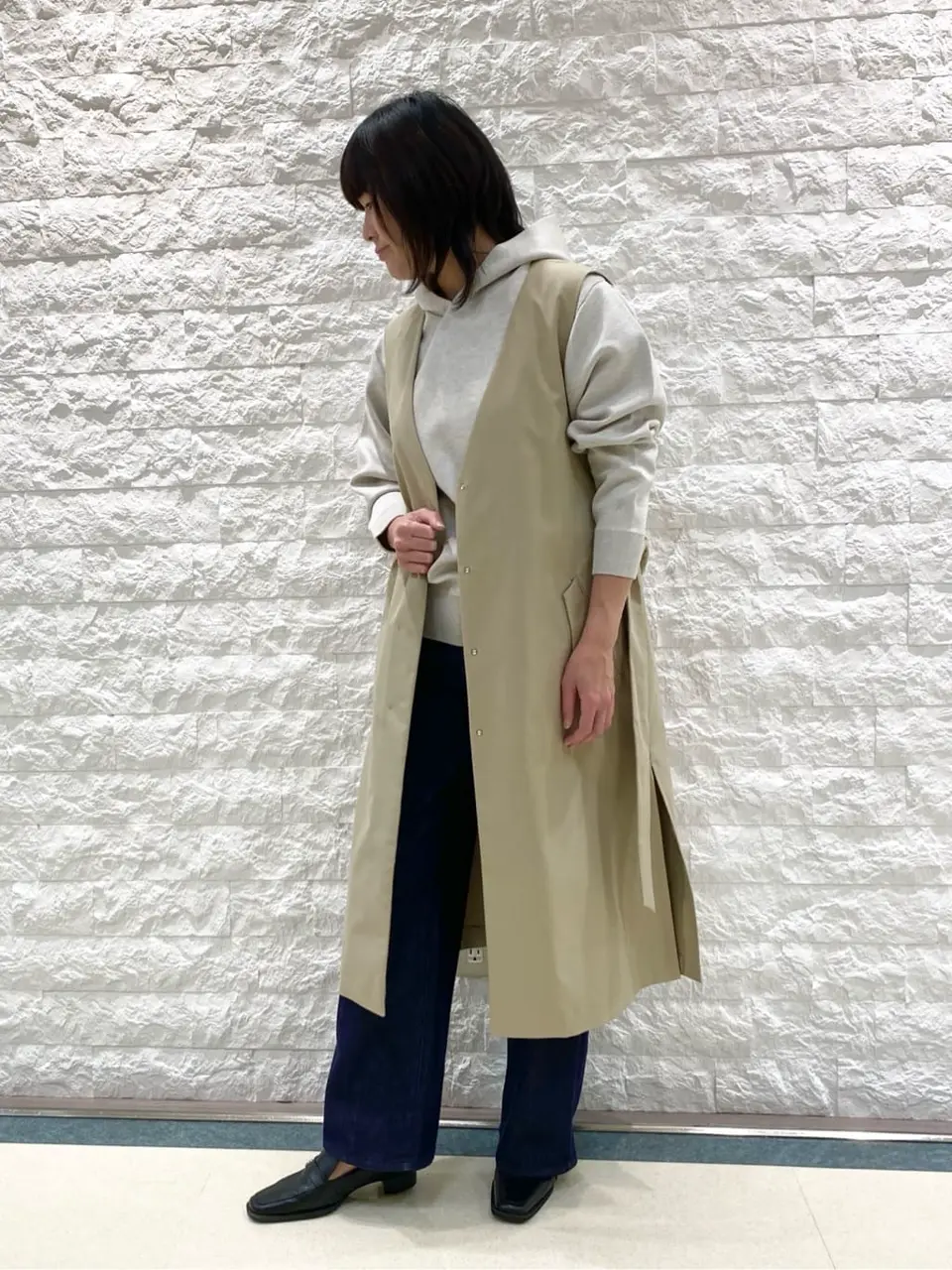 自由区 林 コーディネート画像