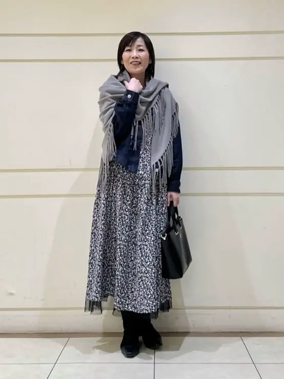 自由区 maruri コーディネート画像