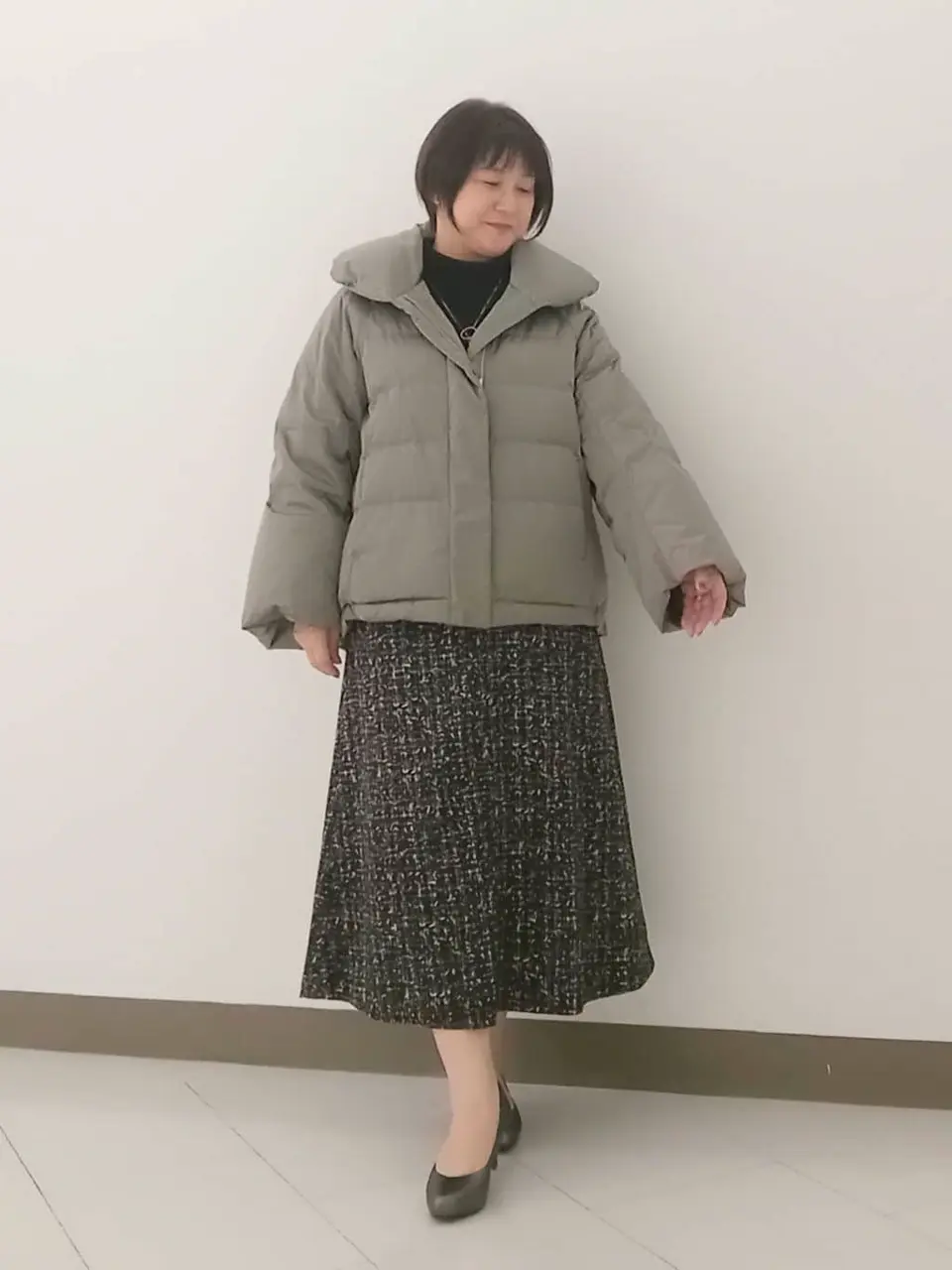 自由区 影 コーディネート画像