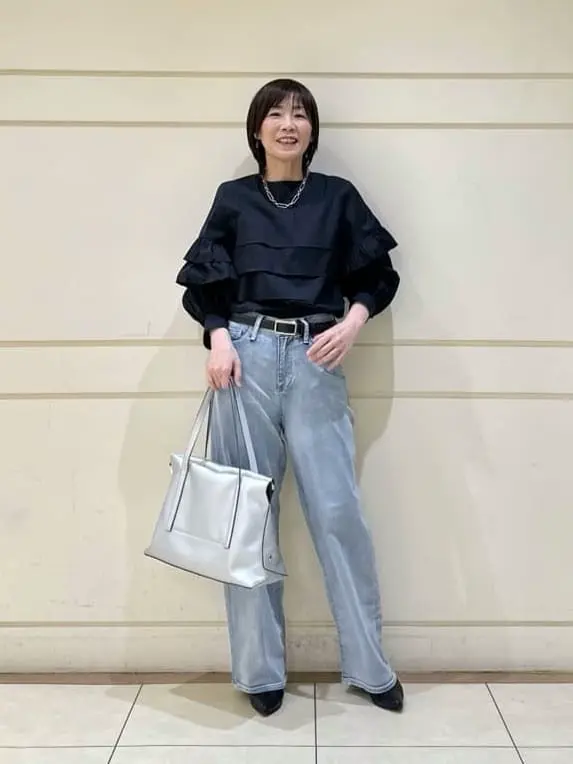 自由区 maruri コーディネート画像