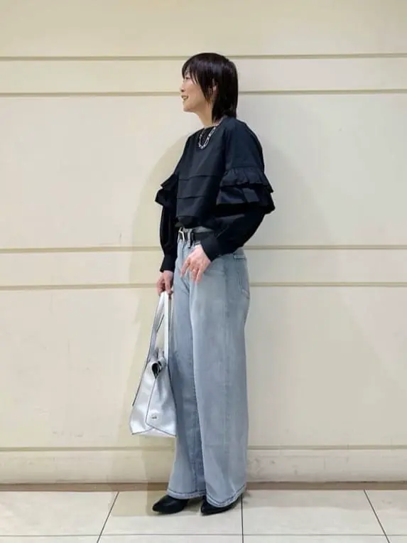 自由区 maruri コーディネート画像