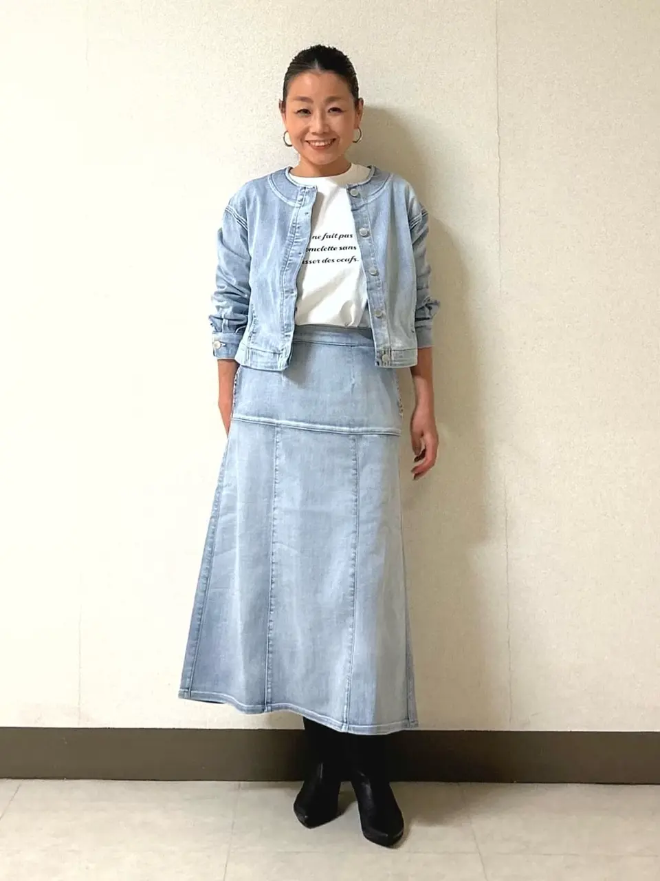 自由区 坂本 コーディネート画像