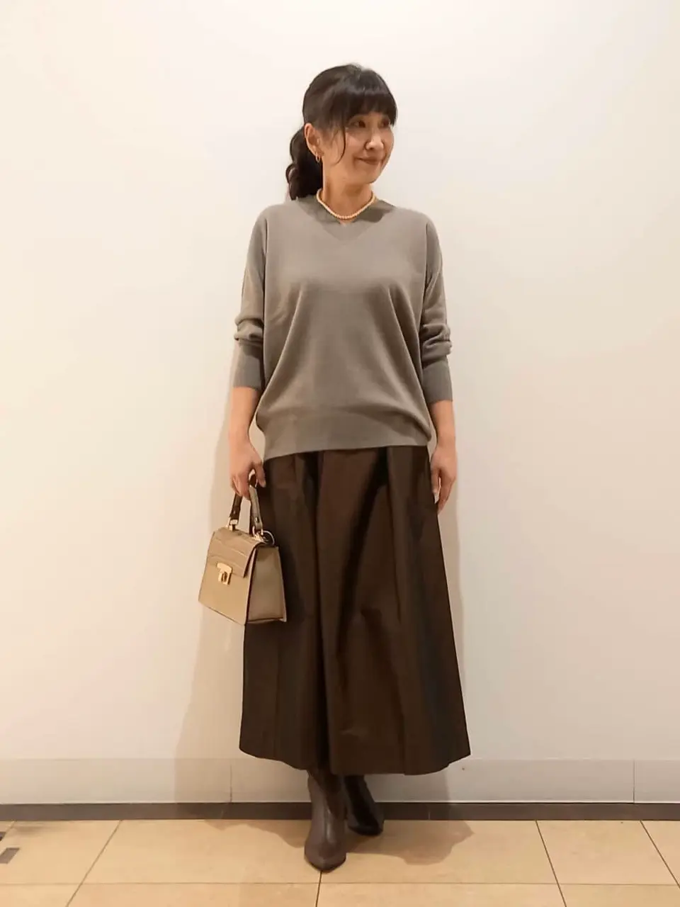 自由区 中川 コーディネート画像