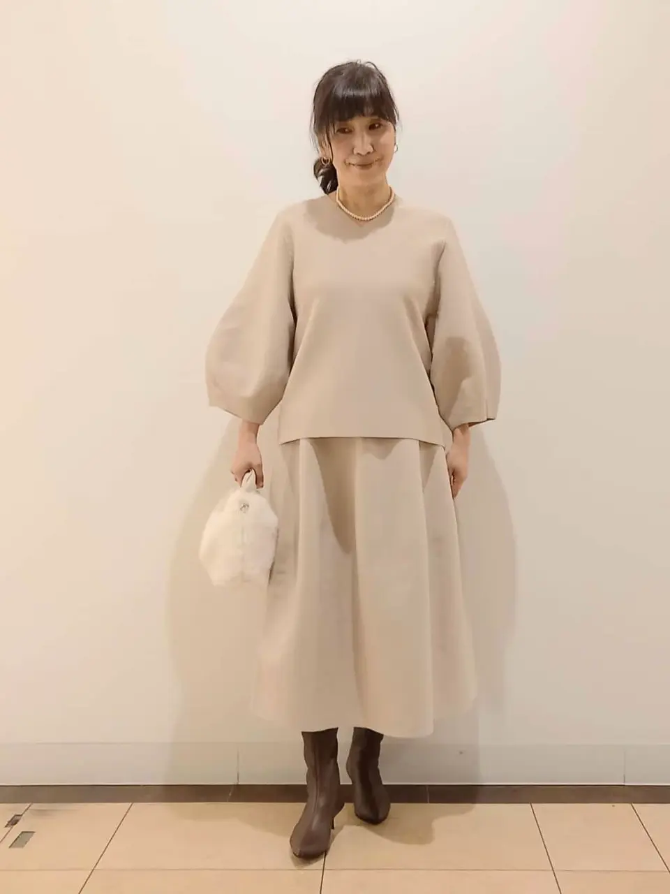 自由区 中川 コーディネート画像