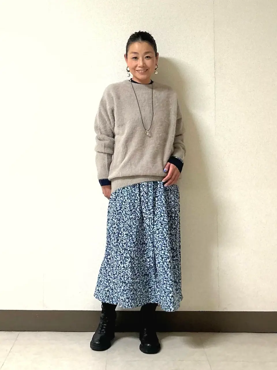 自由区 坂本 コーディネート画像