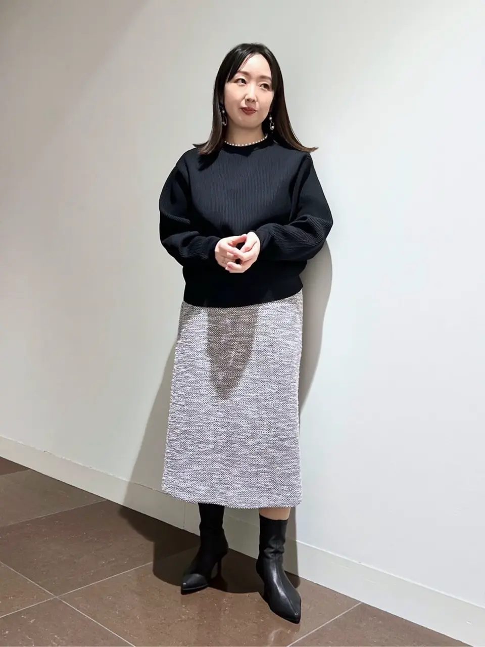 自由区 清水 コーディネート画像