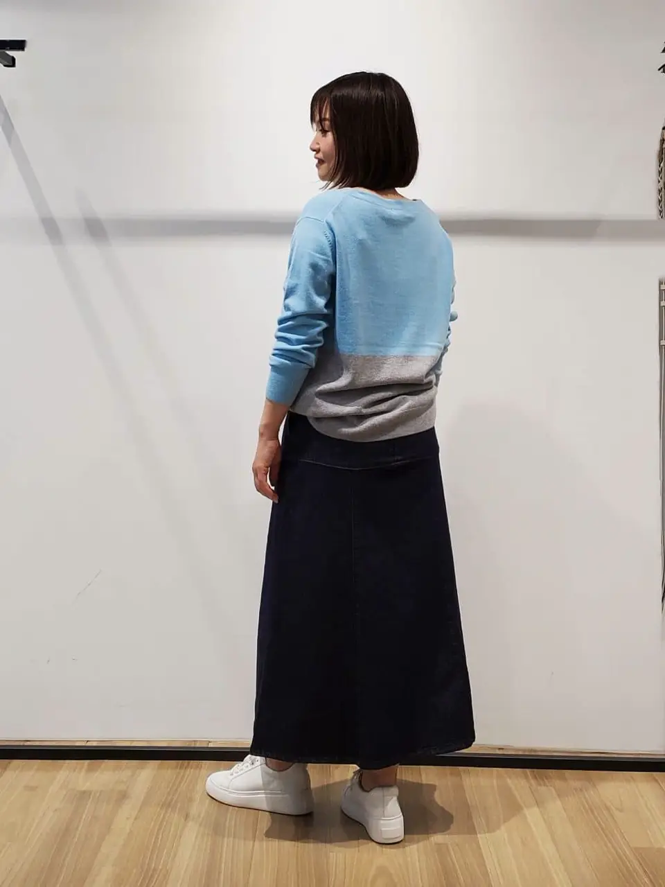 自由区 eri コーディネート画像