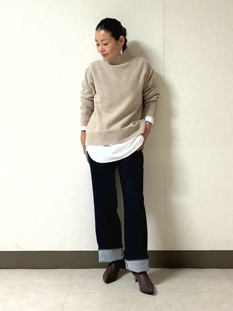 自由区 坂本 コーディネート画像