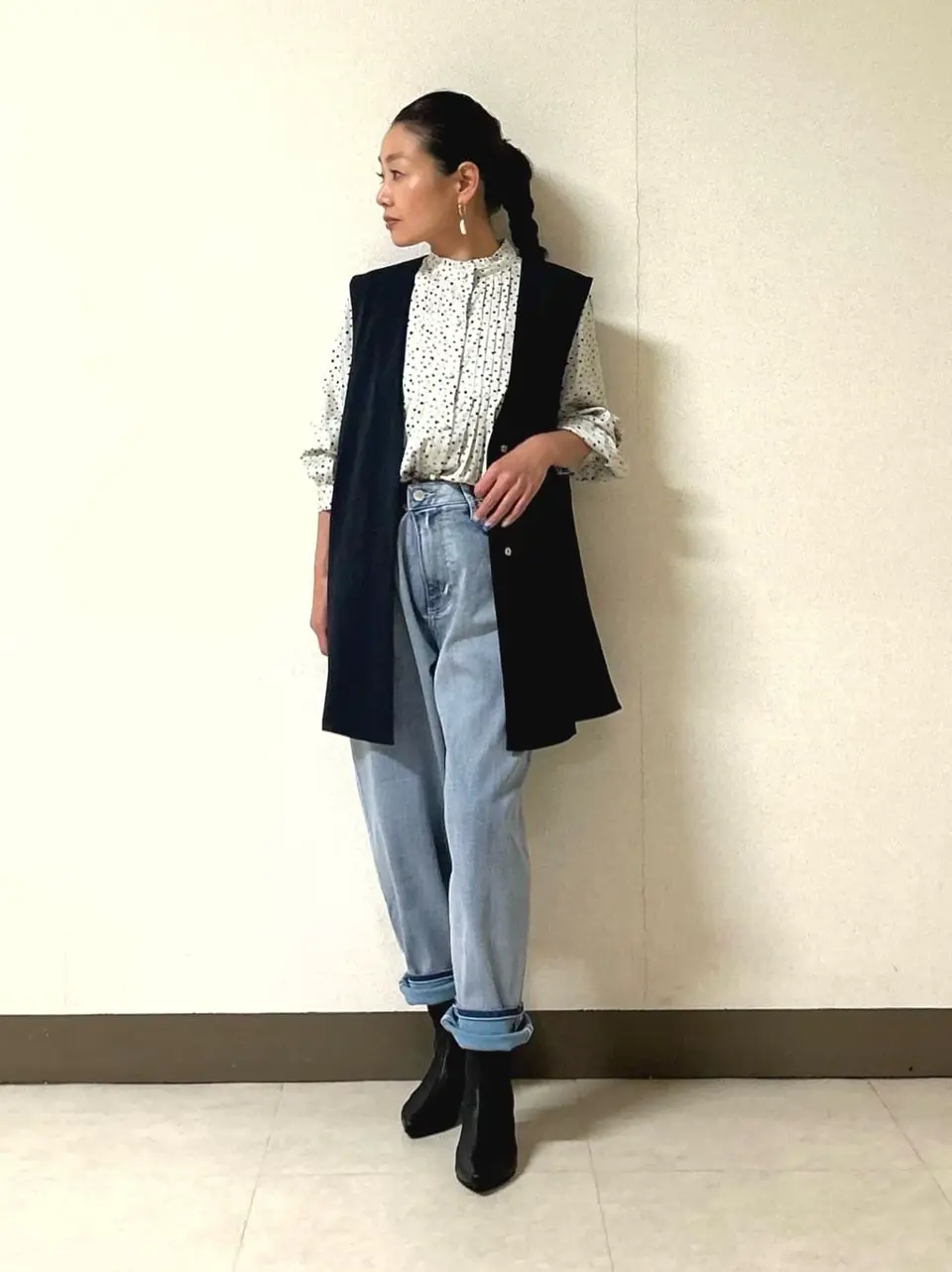 自由区 坂本 コーディネート画像