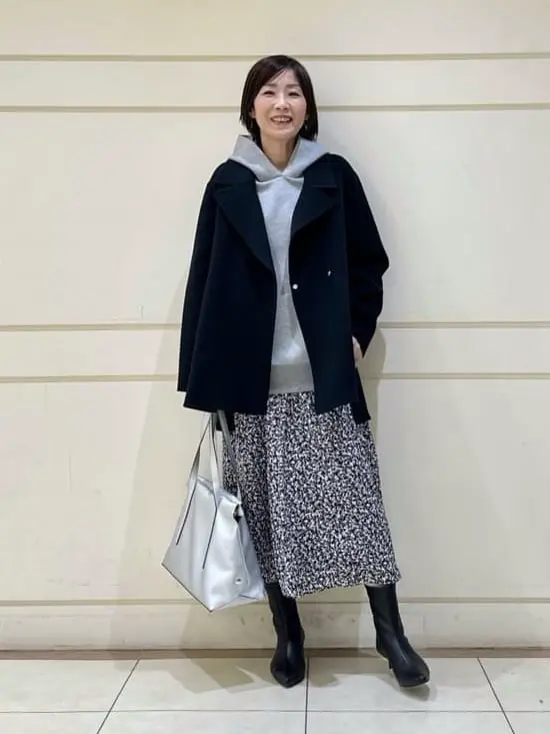 自由区 maruri コーディネート画像