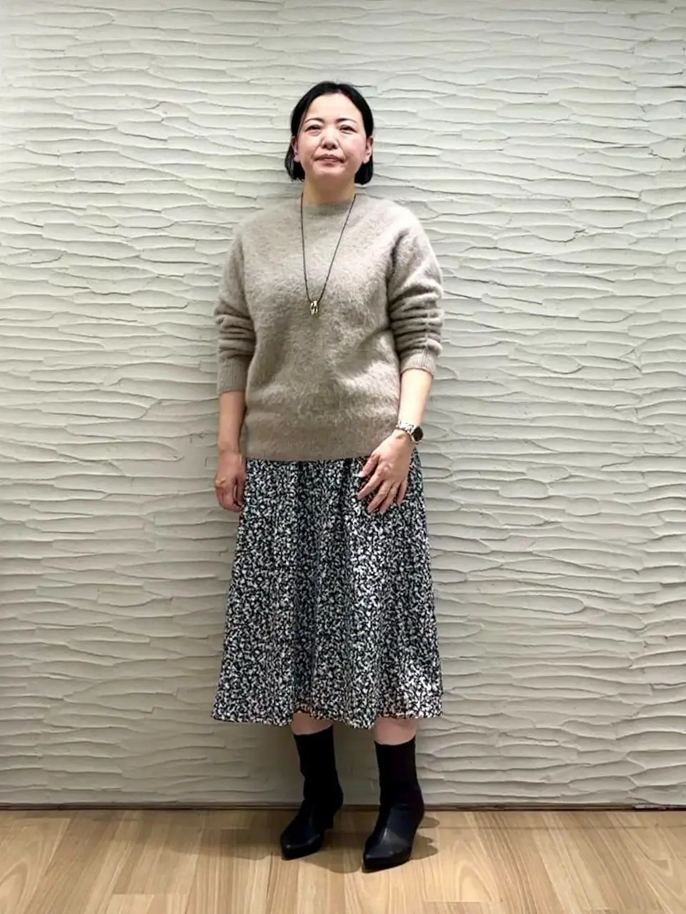 自由区 橋口 コーディネート画像