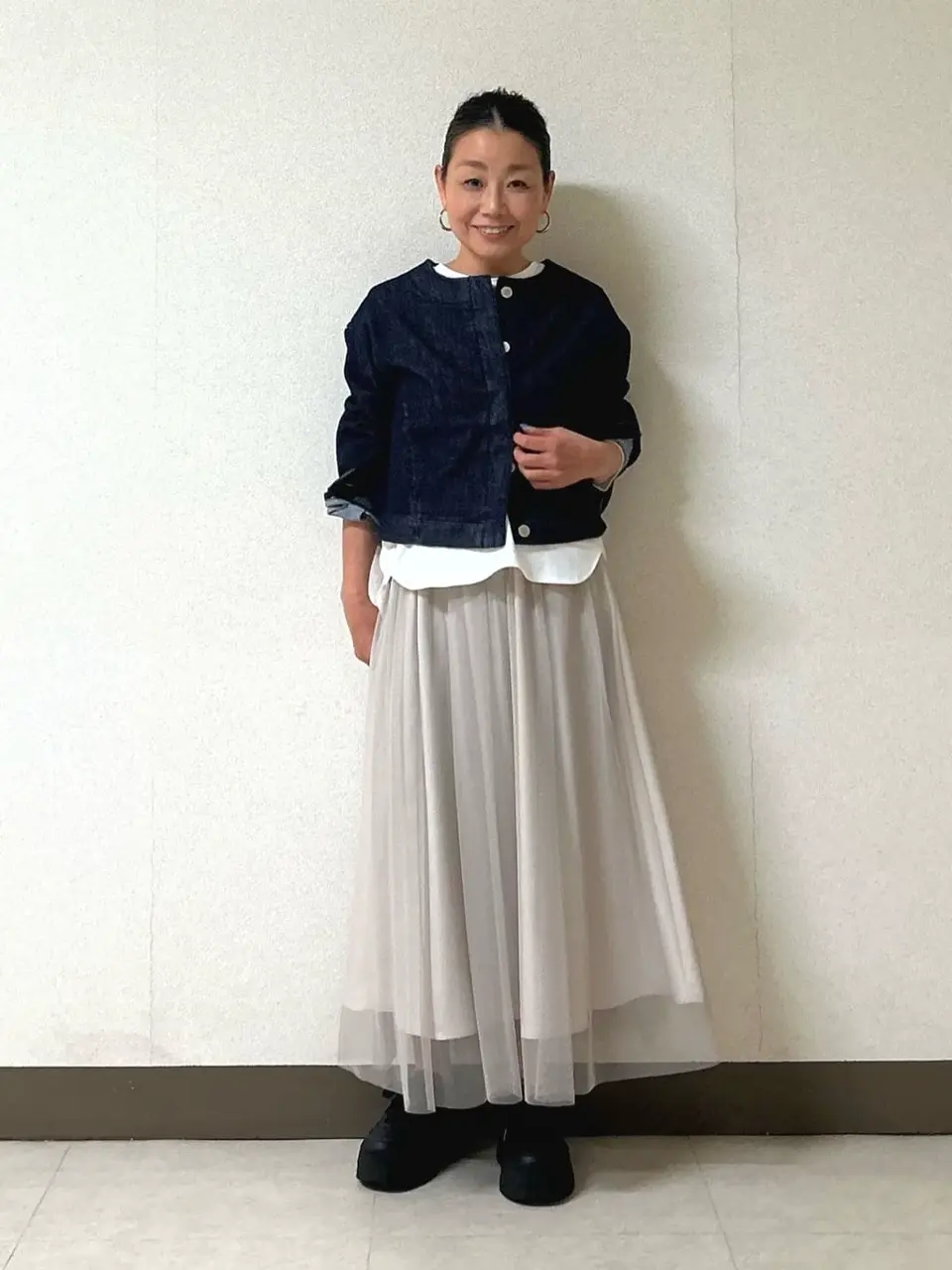 自由区 坂本 コーディネート画像