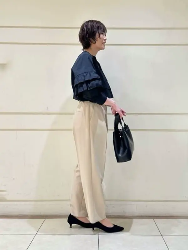 自由区 maruri コーディネート画像