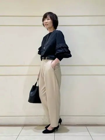 自由区 maruri コーディネート画像