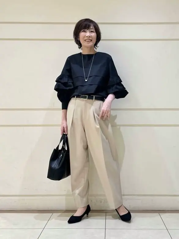 自由区 maruri コーディネート画像