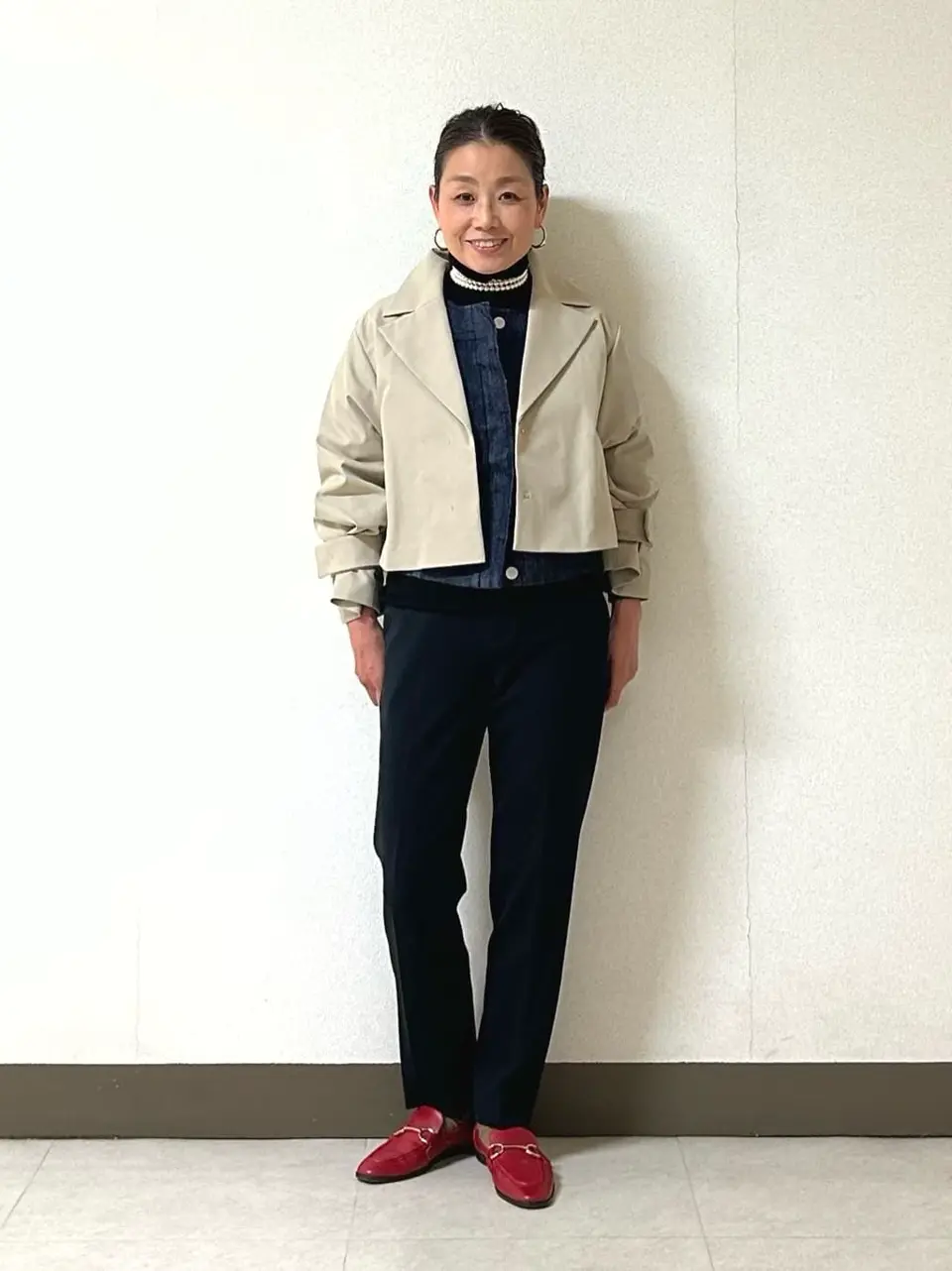 自由区 坂本 コーディネート画像