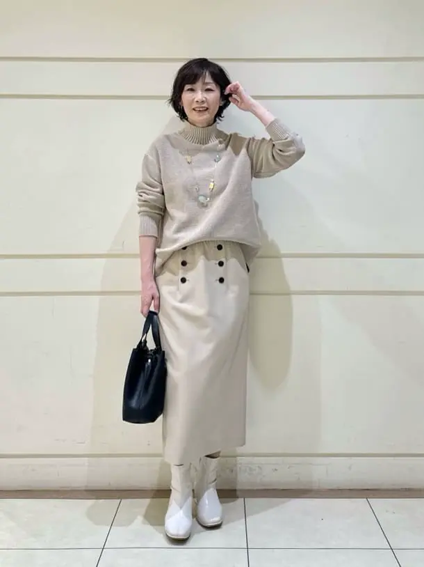 自由区 maruri コーディネート画像