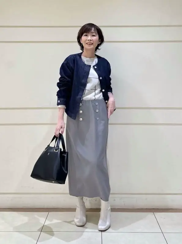 自由区 maruri コーディネート画像