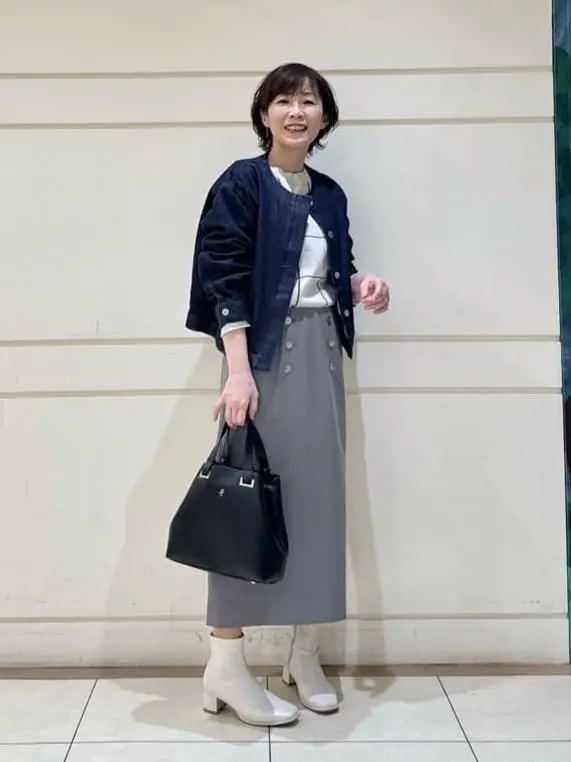 自由区 maruri コーディネート画像