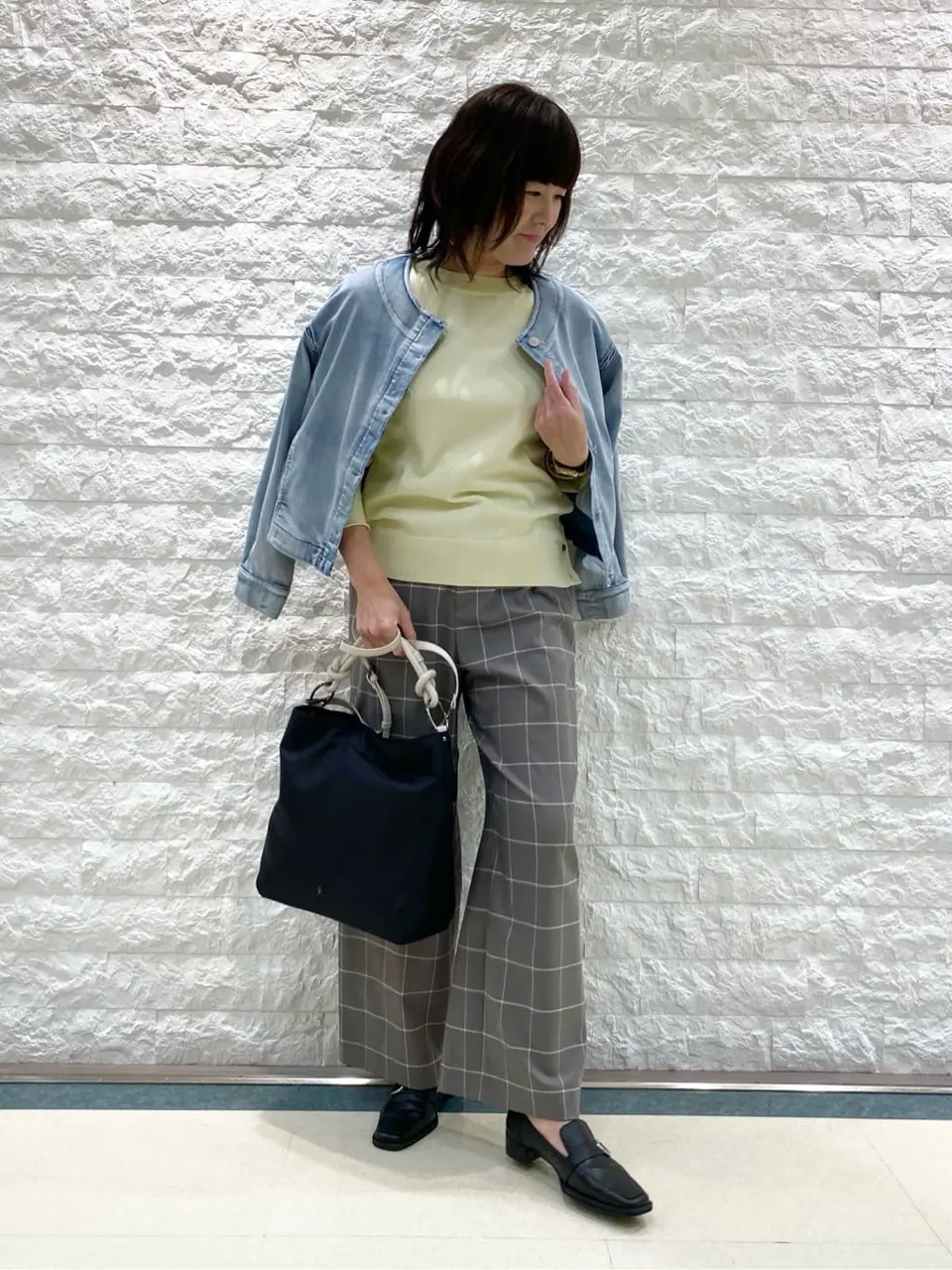 自由区 林 コーディネート画像