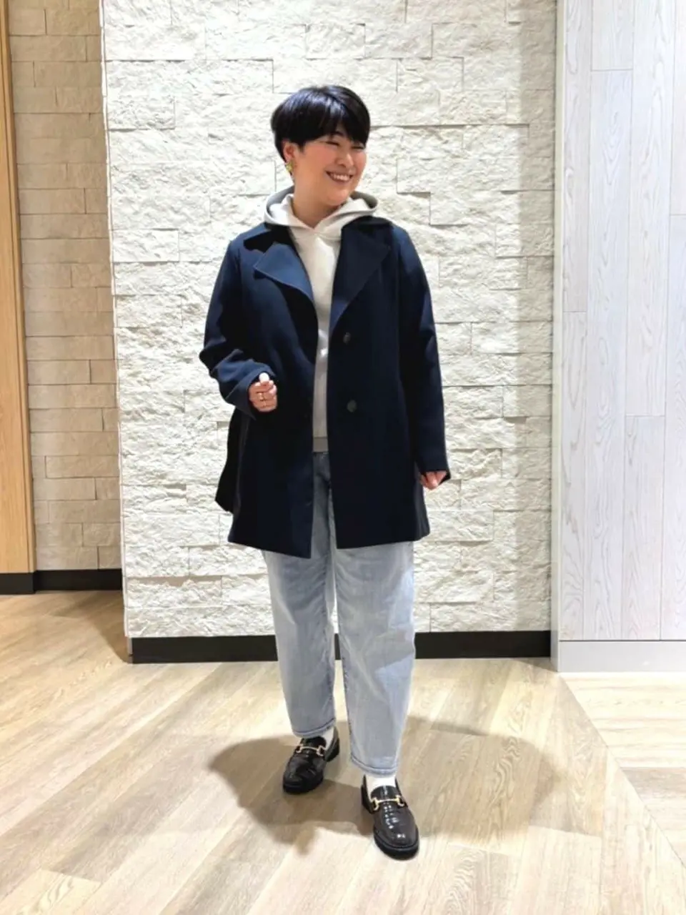 自由区 田中 コーディネート画像