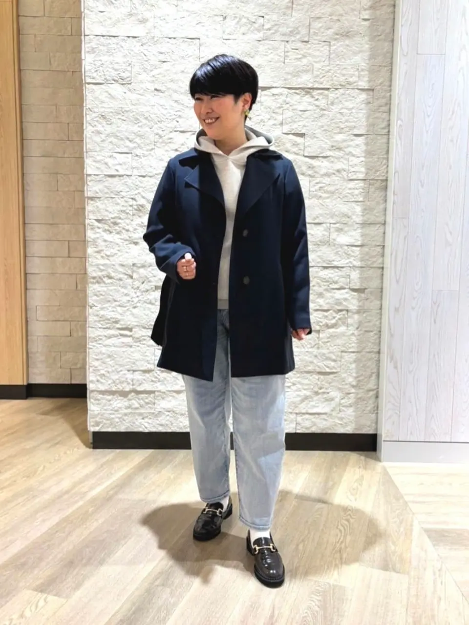 自由区 田中 コーディネート画像