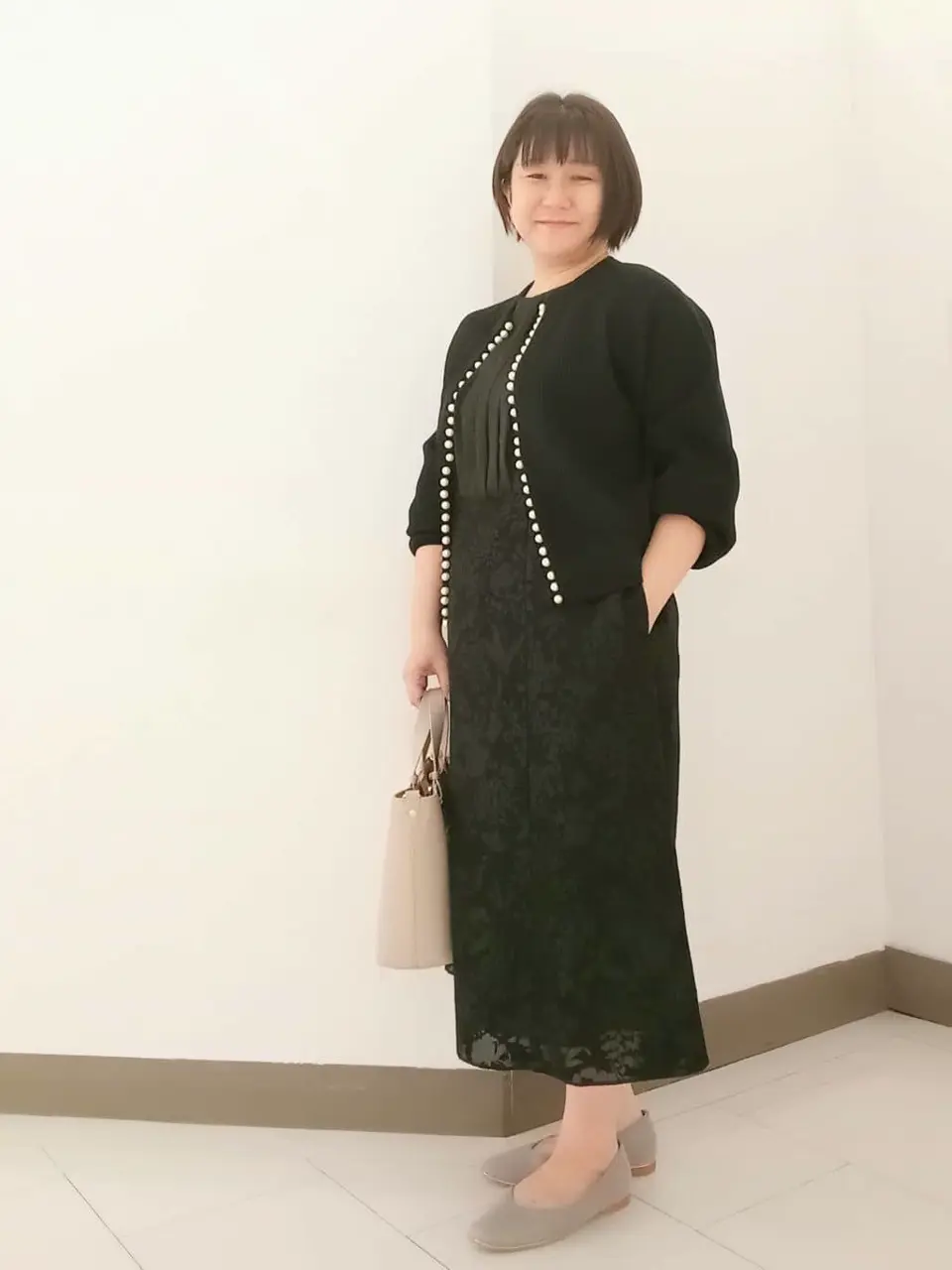 自由区 影 コーディネート画像