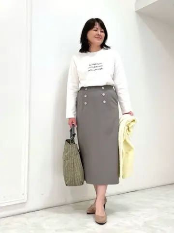 自由区 大野 コーディネート画像