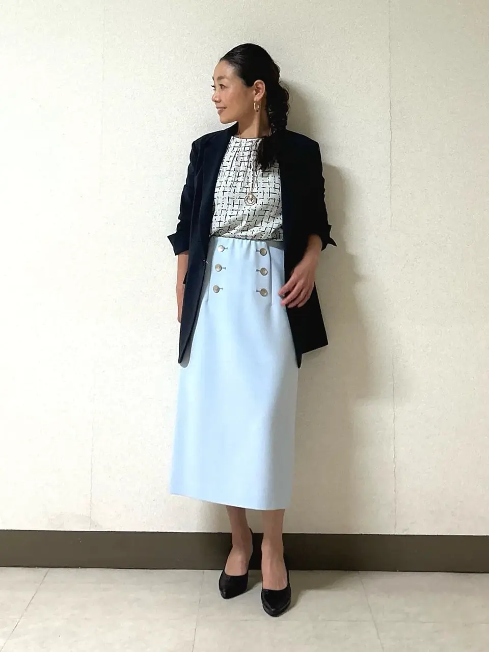 自由区 坂本 コーディネート画像