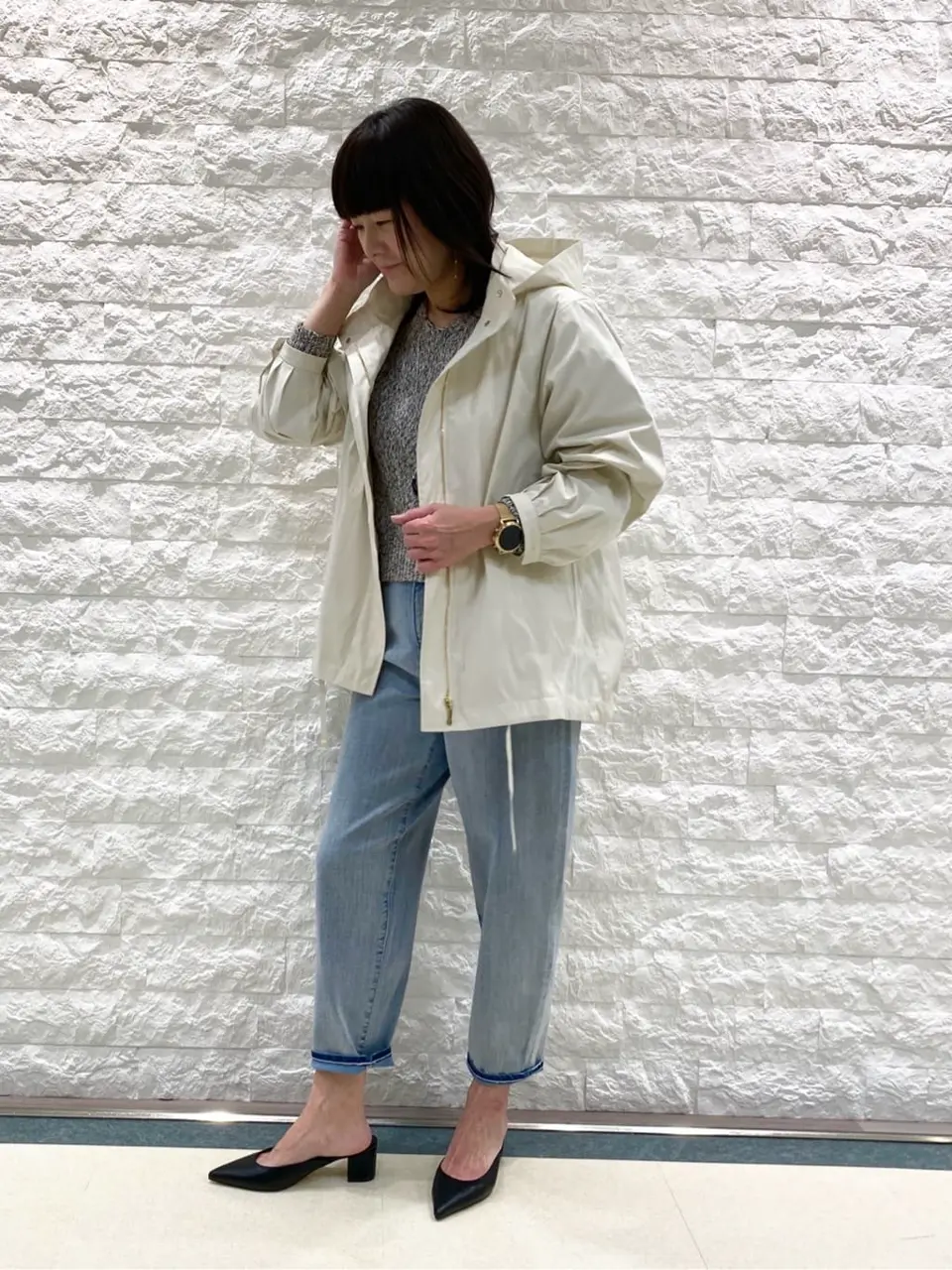 自由区 林 コーディネート画像