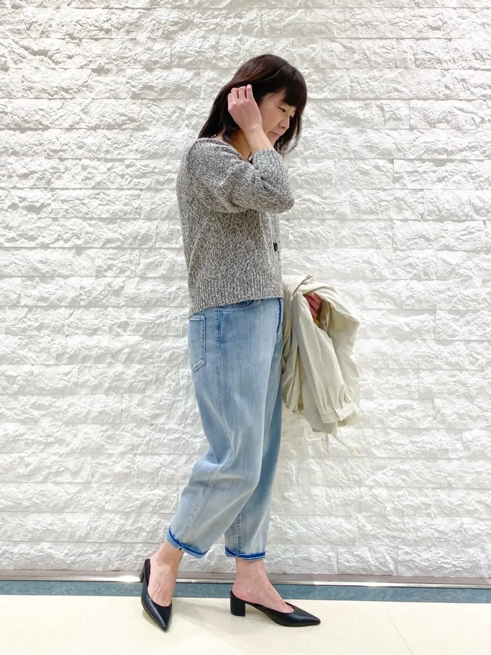 自由区 林 コーディネート画像