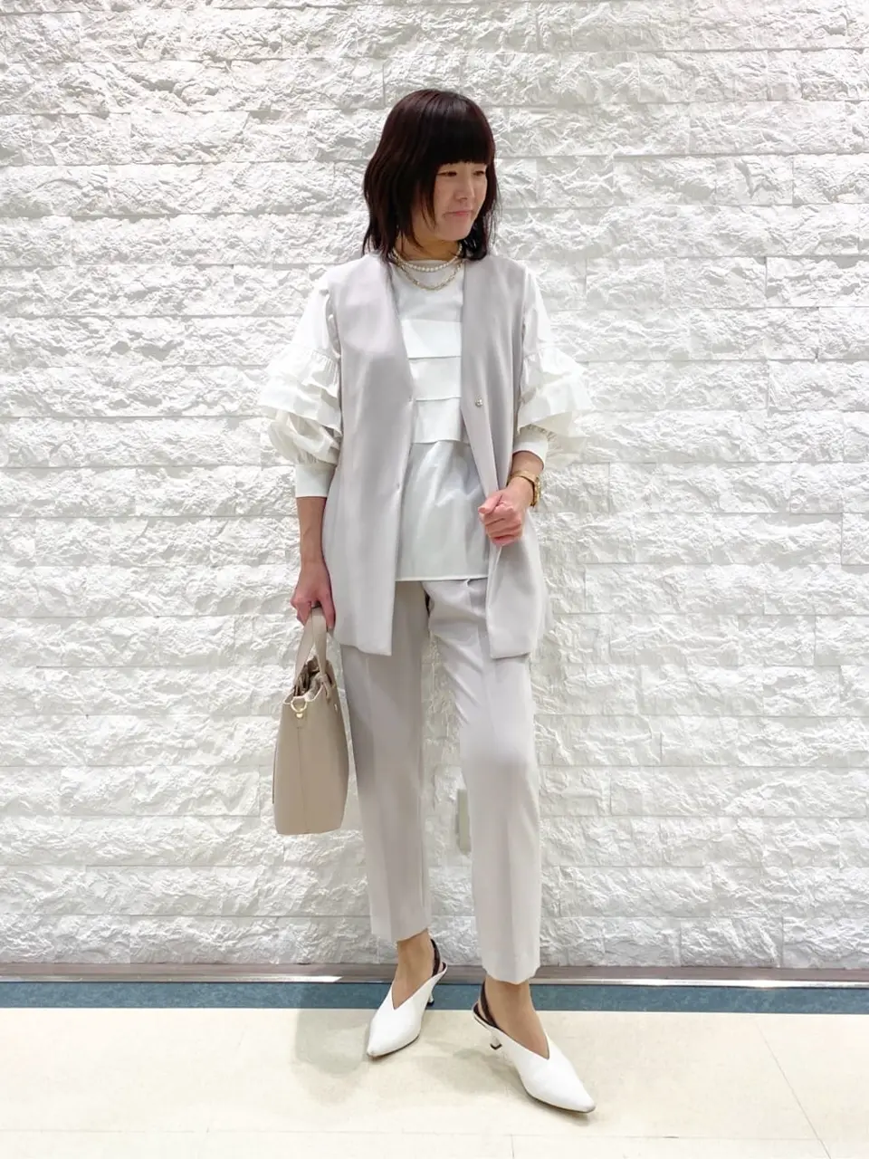 自由区 林 コーディネート画像