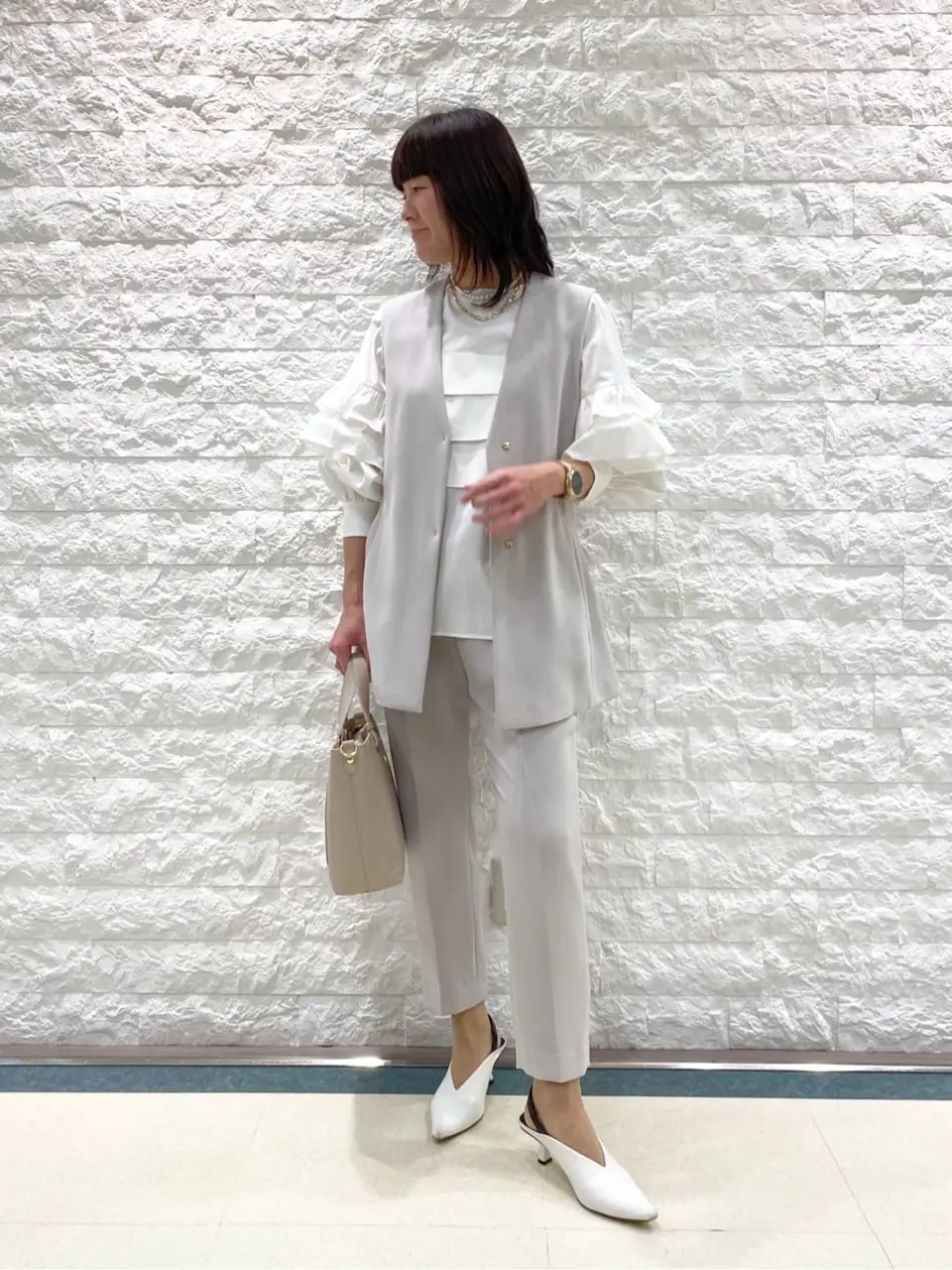 自由区 林 コーディネート画像