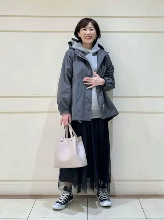 自由区 maruri コーディネート画像