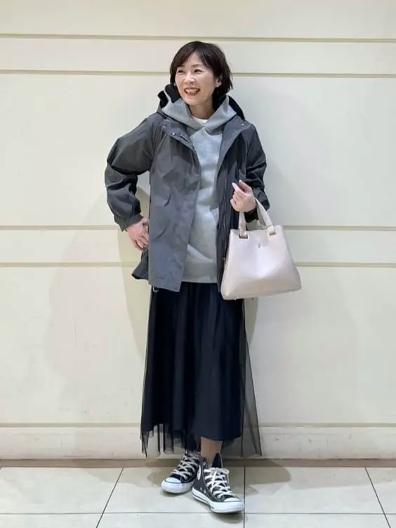 自由区 maruri コーディネート画像