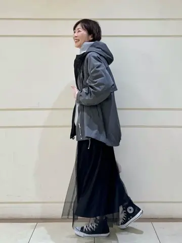 自由区 maruri コーディネート画像