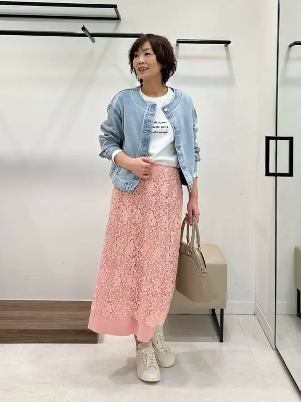 自由区 maruri コーディネート画像