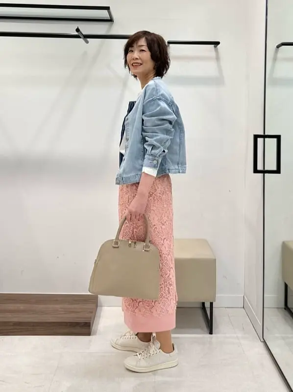 自由区 maruri コーディネート画像