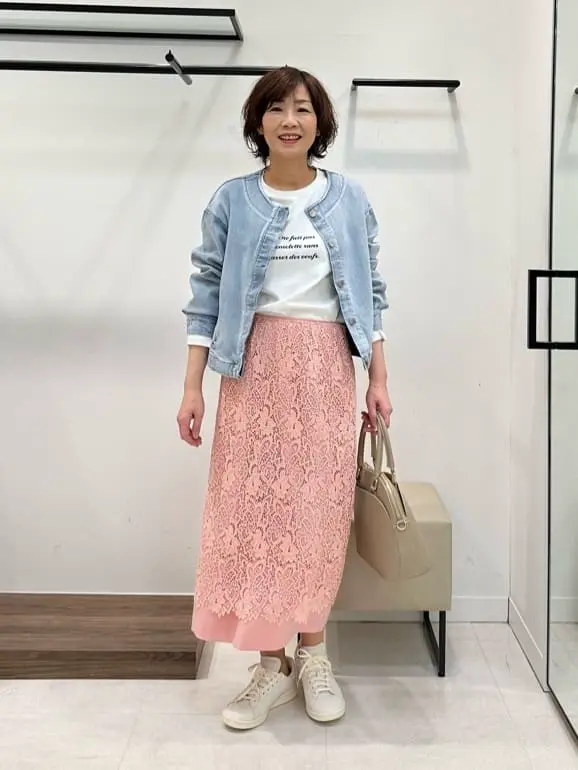 自由区 maruri コーディネート画像