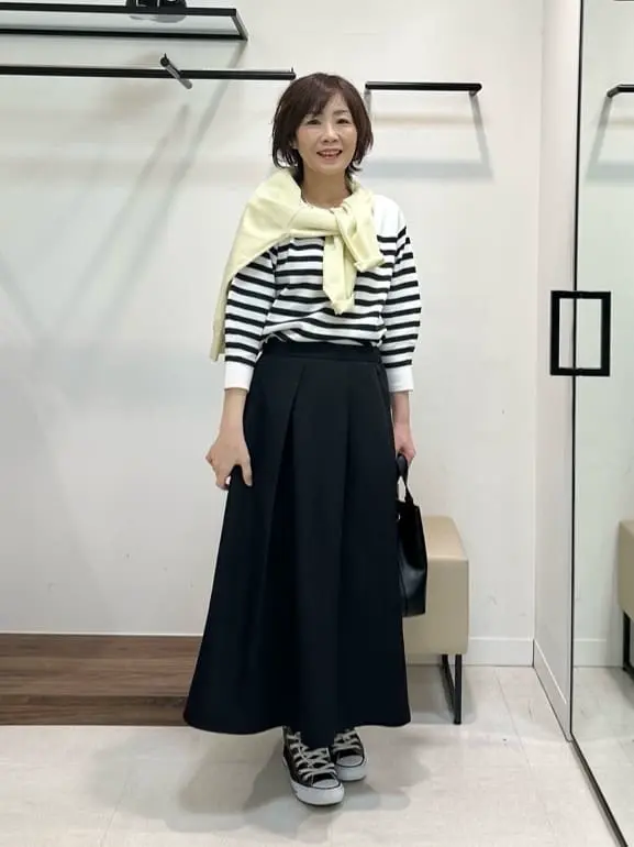 自由区 maruri コーディネート画像