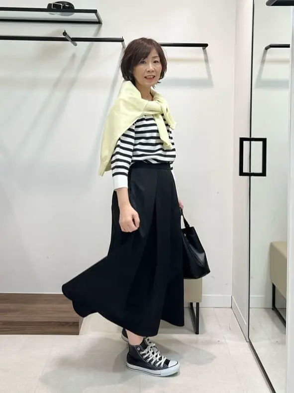 自由区 maruri コーディネート画像