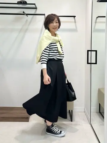 自由区 maruri コーディネート画像