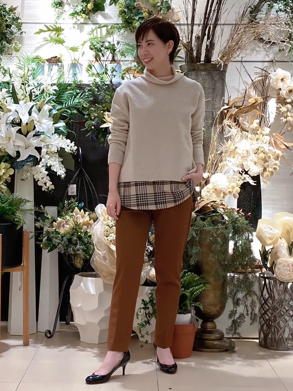  丸尾 コーディネート画像