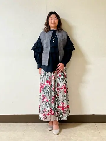 自由区 土居 コーディネート画像