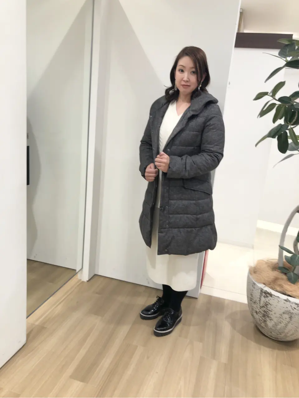 自由区 上島 コーディネート画像