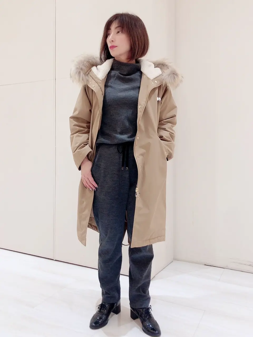 自由区 水上 コーディネート画像