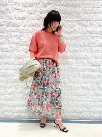 自由区 林 コーディネート画像