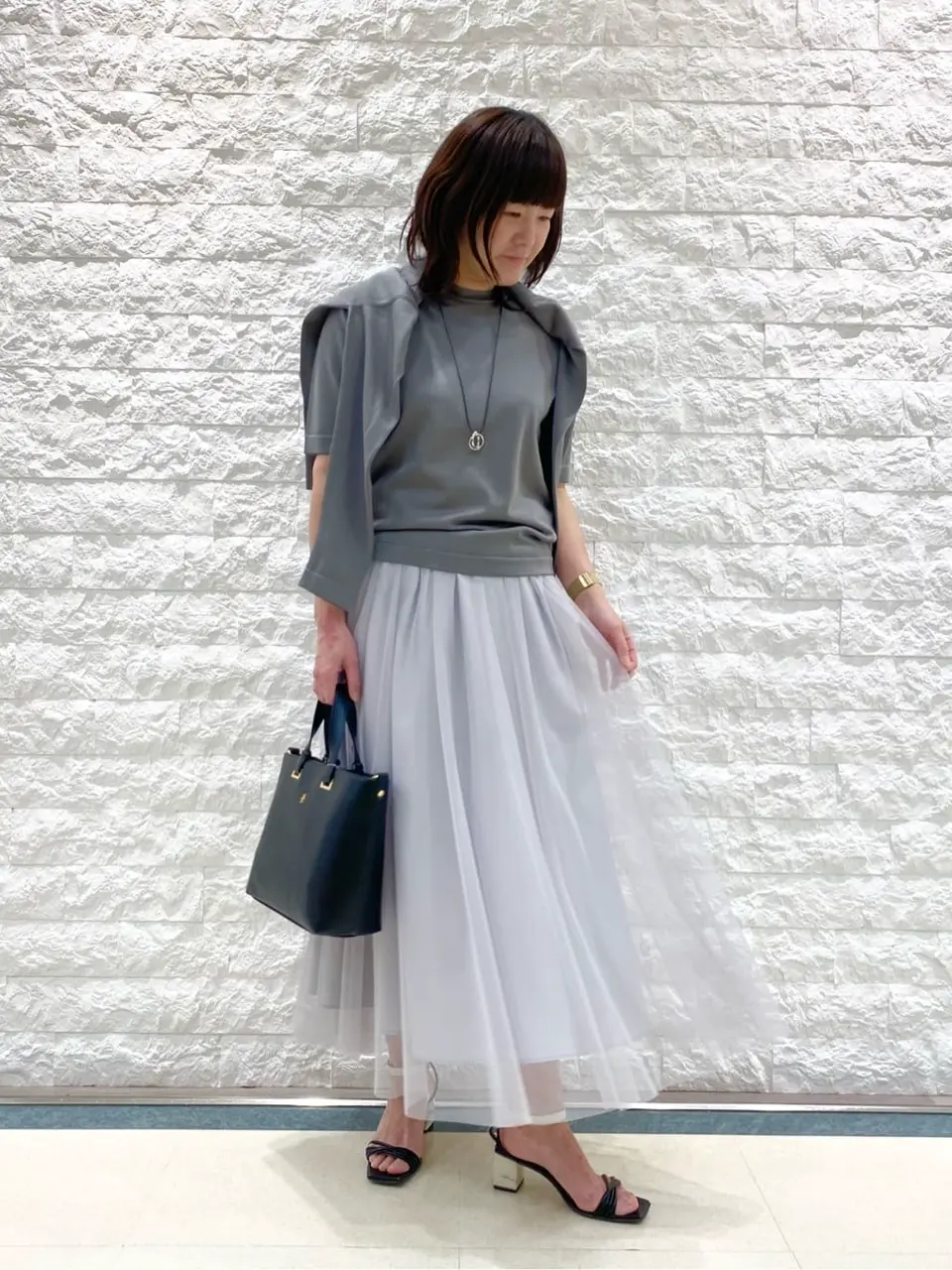 自由区 林 コーディネート画像