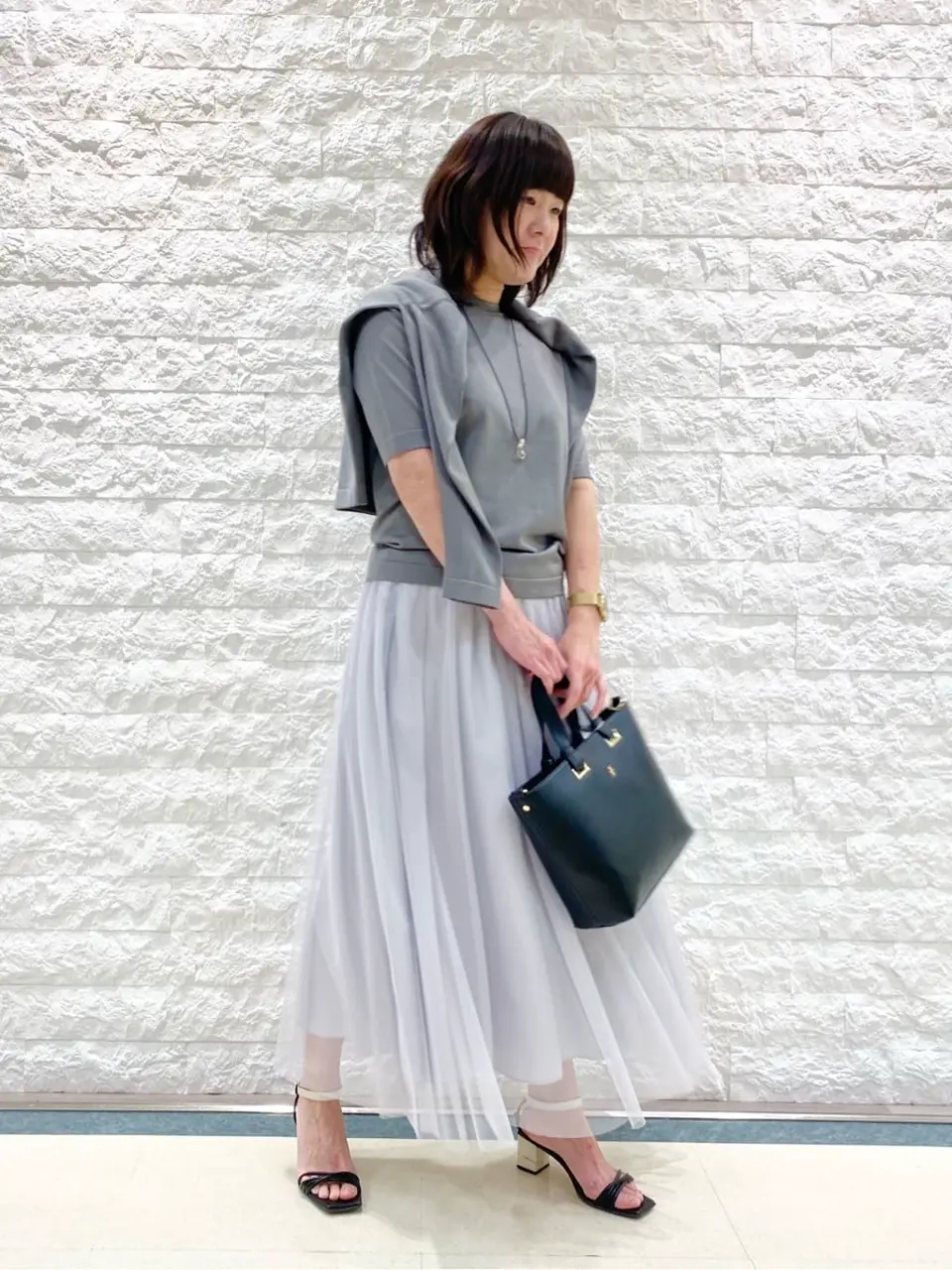 自由区 林 コーディネート画像