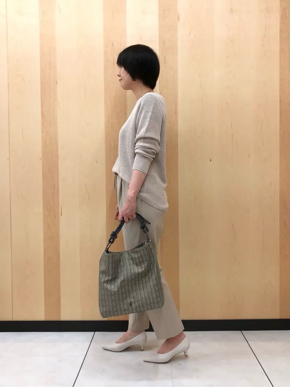 自由区 スタッフ コーディネート画像